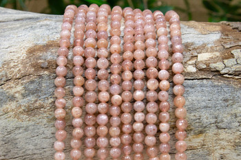 Sunstone Polished 4mm Round