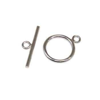 Sterling Silver 11mm Toggle - 1 Set