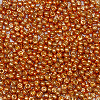 Size 8 Miyuki Seed Beads -- D4207 Duracoat Galvanized Copper