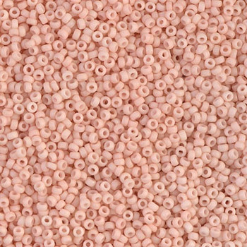 Size 15 Miyuki Seed Beads -- 2023 Light Rose Matte