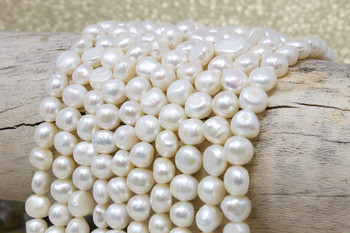 Freshwater Pearls 9-10mm White Nugget