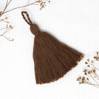 Dark Brown 80mm Tassel