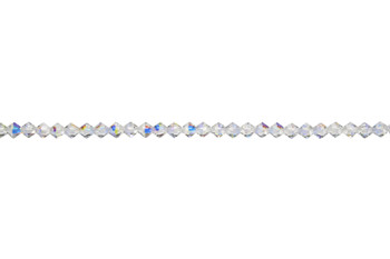 Swarovski Crystal Crystal AB 5328 4mm Bicones