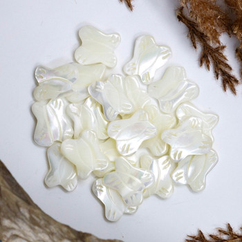 Mother of Pearl Polished 15mm Butterfly