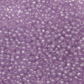 Size 15 Miyuki Seed Beads -- 2377 Translucent Lavender