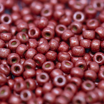 Size 8 Miyuki Seed Beads -- DF4208 Duracoat Galvanized Berry Matte
