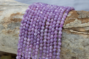 Lepidolite A Grade Polished 4mm Faceted Round