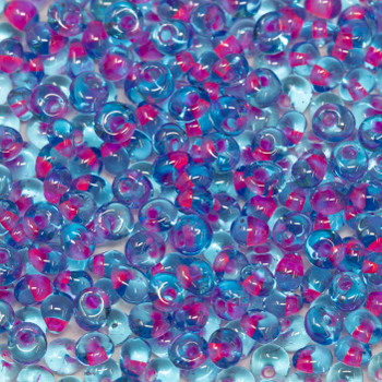 3mm Toho Magatamas -- Aqua Purple Lined