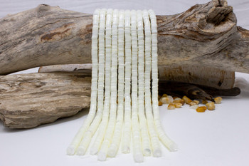 White Sea Shell 2x8mm Wheel