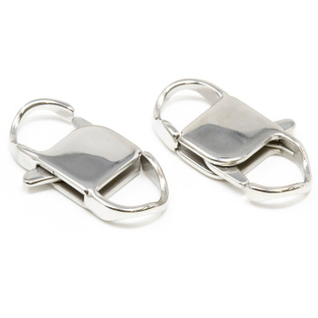 Stainless Steel 14x31mm Link Clasp