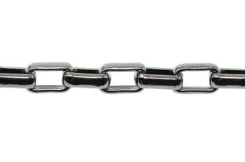 Gunmetal 5x3mm Box Cable Chain - Sold By 6 Inches