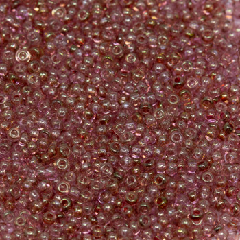 Size 11 Czech Seed Beads -- 1066 Rose Glow