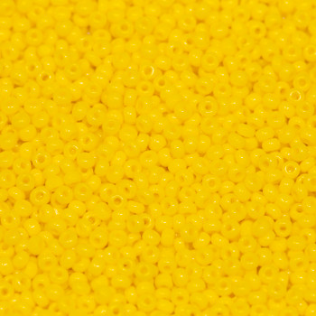 Size 13 Charlotte Seed Beads -- 132 Dark Yellow