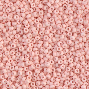 Size 11 Miyuki Seed Beads -- 2036 Opaque Light Tea Rose Matte