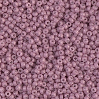 Size 11 Miyuki Seed Beads -- 2037 Opaque Rose Matte