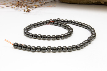 Magnetic Hematite A Grade Polished 6mm Round