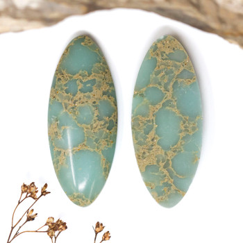 Impression Jasper Polished 20x50mm Diamond Cabochon