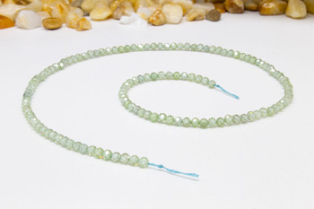 Zircon AA Grade Polished Sage 3mm Faceted Round