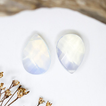 Opalite Polished 18x13mm Faceted Teardrop