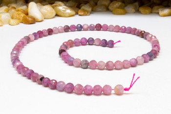 Ruby Natural Polished 5mm Faceted Round
