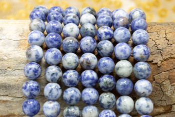 Blue Spot Jasper Polished 10mm Round