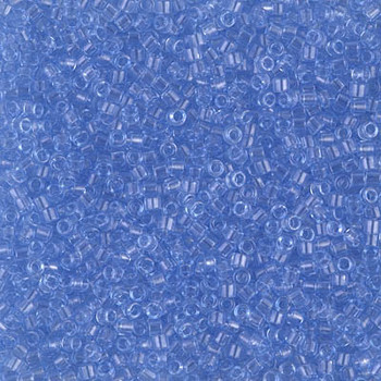 Delicas Size 11 Miyuki Seed Beads -- 1405 Transparent Pale Sky Blue