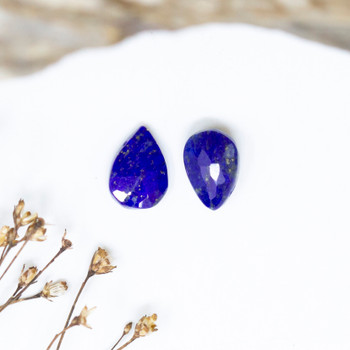 Lapis Polished 9x7mm Faceted Pear