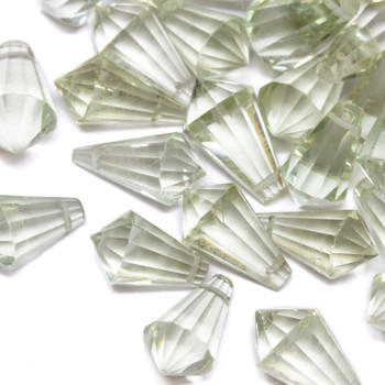 Green Amethyst Polished 6x12-13mm Fancy Cut