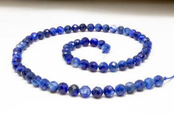 Kyanite Polished 6mm Faceted Round