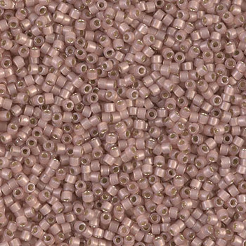 Delicas Size 11 Miyuki Seed Beads -- 1459 Shell Opal / Silver Lined