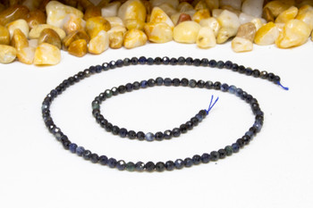 Sapphire Polished 3.5mm Faceted Round