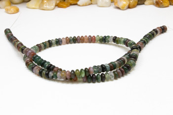 Fancy Jasper Polished 2x4mm Rondelle