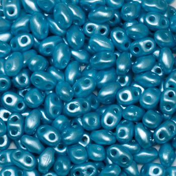 Matubo Mini SuperDuo -- Pearl Coat - Aqua