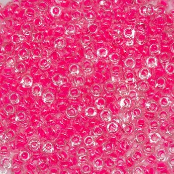 Size 8 Toho Demi Round Seed Beads -- Luminous Pink
