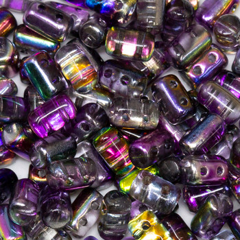 Matubo Czech Glass Rulla Beads -- Magic Purple