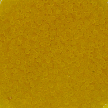 Size 11 Czech Seed Beads -- 113M Citrine Matte