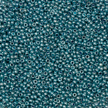 Size 11 Czech Seed Beads -- 1214 Robin's Egg Chrome