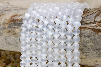 Selenite 8mm Round
