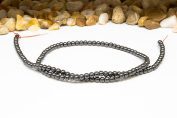 Magnetic Hematite A Grade Polished 3mm Round