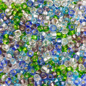 Size 8 Czech Seed Beads -  1025 Summer Temptation