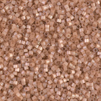 Delicas Size 11 Miyuki Seed Beads -- 1803 Dyed Cinnamon Silk Satin