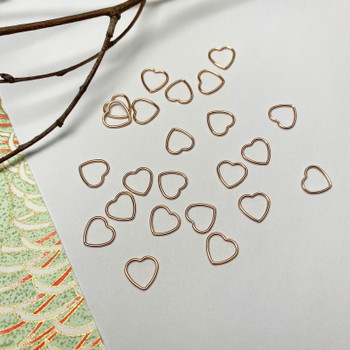 Mini Open Heart - 14K Rose Gold Filled