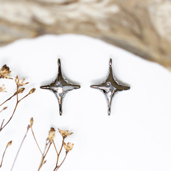 Gunmetal Plated 18x13mm North Star Link