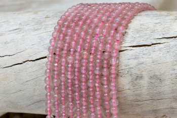 Ruby Quartz Polished 4mm Round