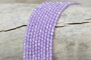 Zircon CZ AA Grade Polished Lilac 3mm Faceted Round