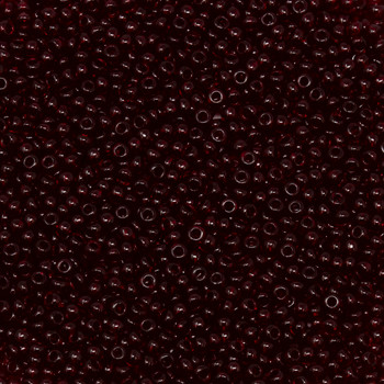 Size 11 Czech Seed Beads -- 74 Garnet