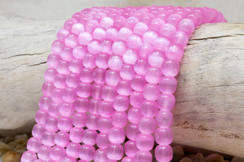 Selenite 8mm Pink Drum