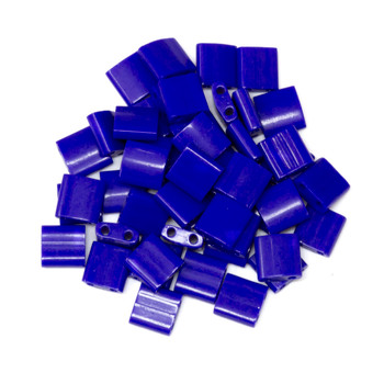 5mm Tila Beads -- 414 Opaque Cobalt