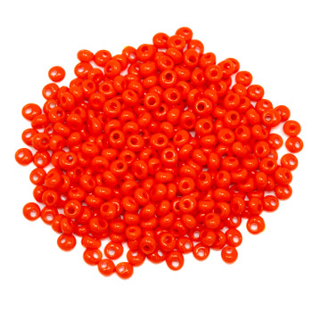 3mm Toho Magatamas -- Opaque Sunset Orange