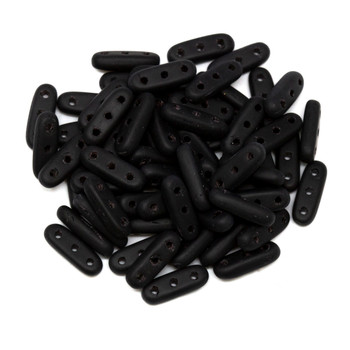 CzechMates® Beam Beads -- Matte Jet